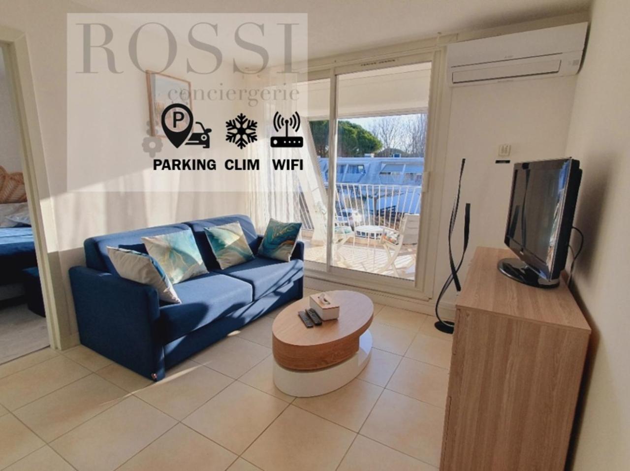 T2 West City Parking Clim Wifi 4Pers - Rossiconciergerie - Linge Inclus لا غراند موت المظهر الخارجي الصورة